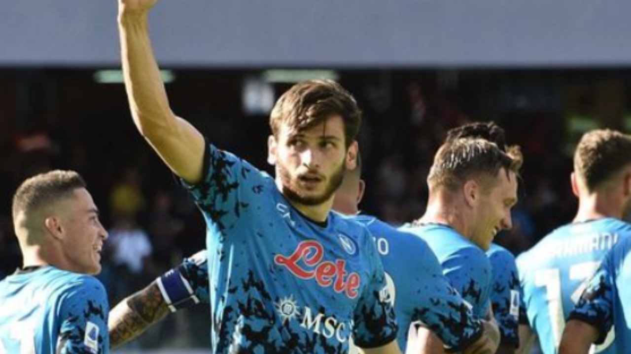 Khvicha Kvaratskhelia appne accaduto napoli delirio