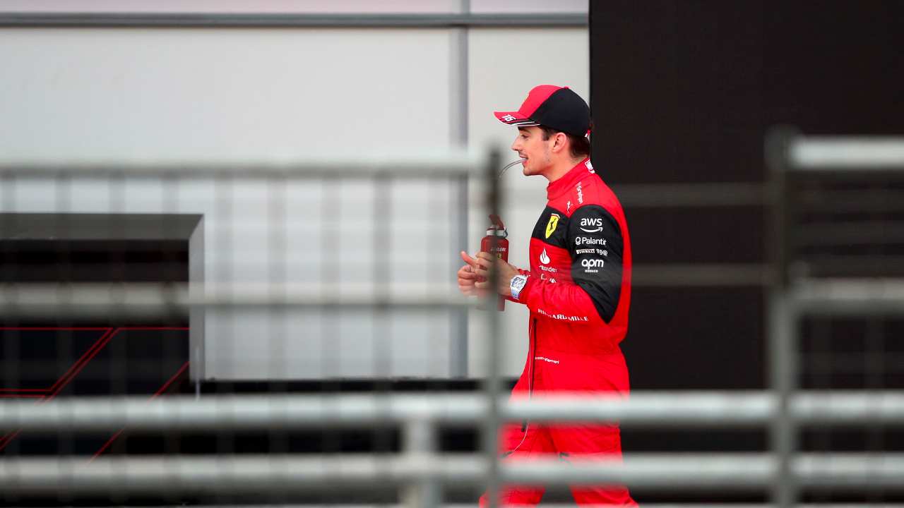 Formula 1 Retroscena Qualifiche Baku Leclerc