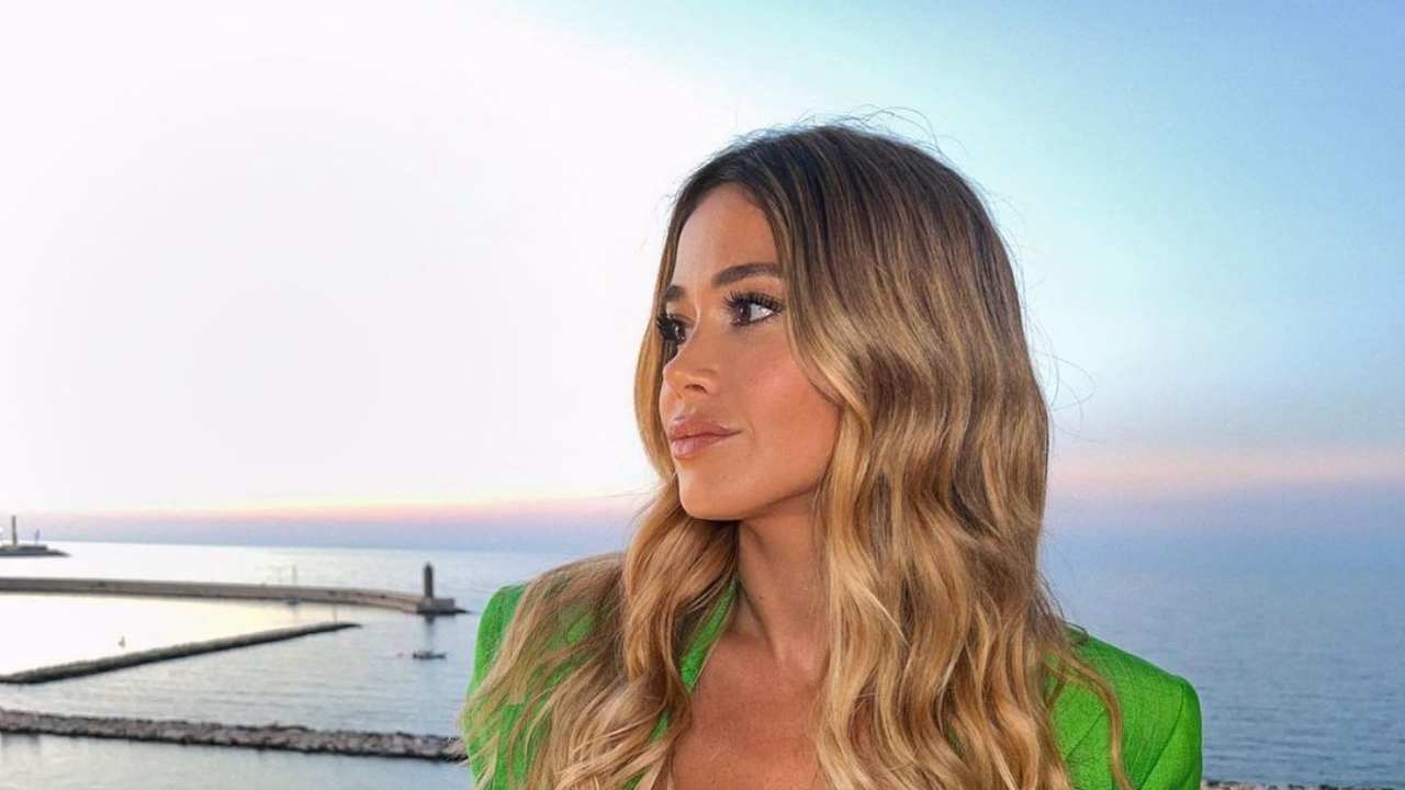 Diletta Leotta inquadratura dall'alto