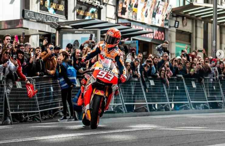 Marc Marquez infortunio