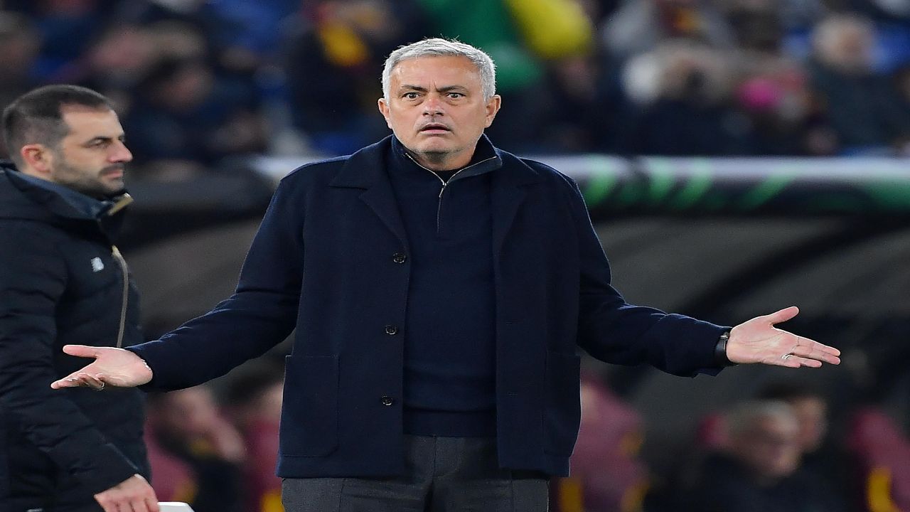 José Mourinho Roma-Napoli