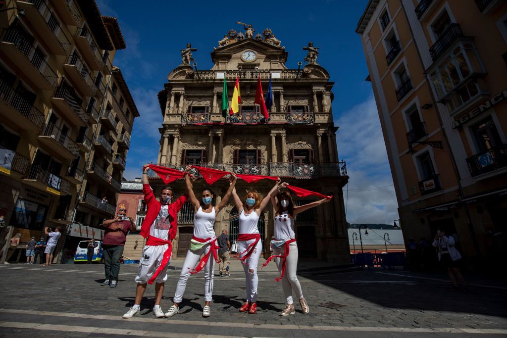 Pamplona sventata partita in emergenza covid 19