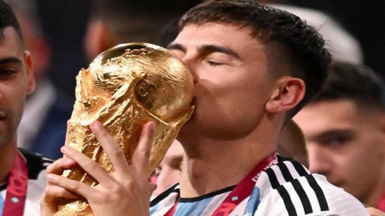 Paulo Dybala festeggiamenti