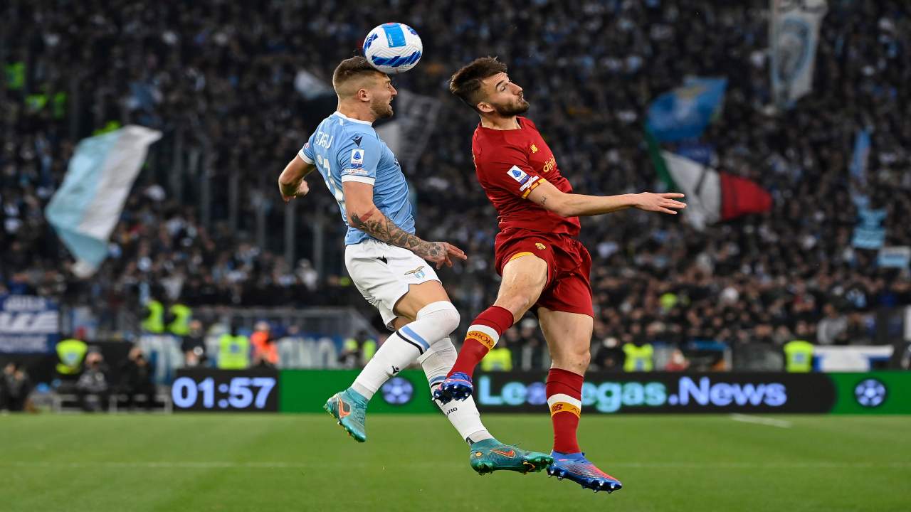 Roma-Lazio pagelle tabellino