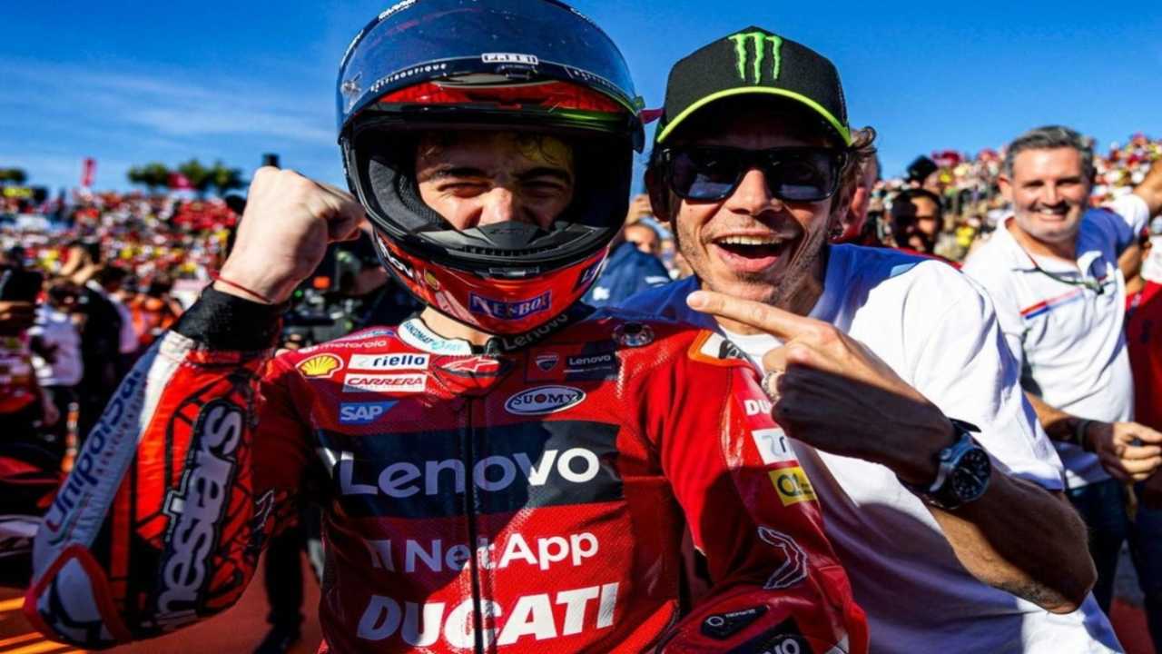 Valentino Rossi coach bagnaia