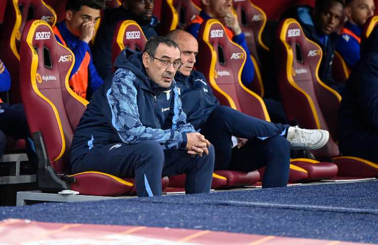 Genoa-Lazio dove vederla Maurizio Sarri (Ansa)