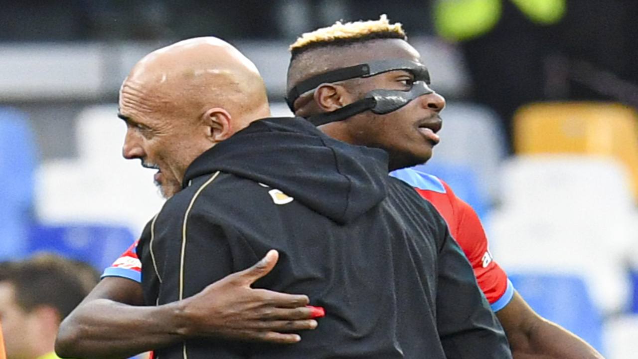 Spalletti Osimhen recupero