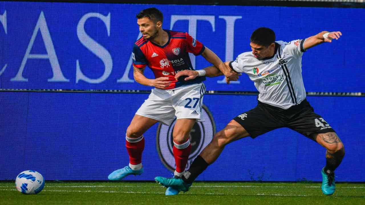 Spezia-Cagliari voti tabellino