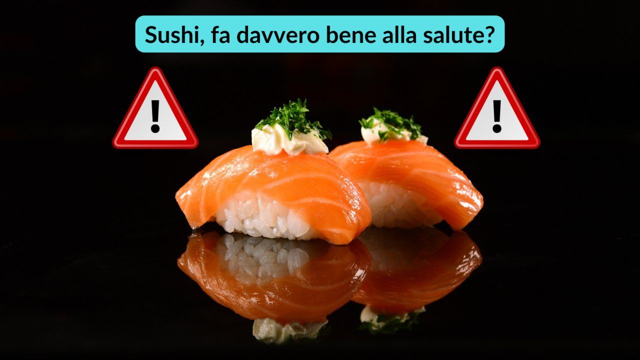 sushi salute calorie valori nutrizionali