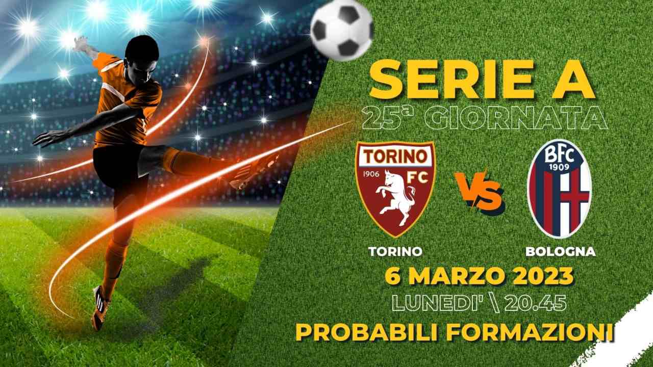 Torino Bologna probabili formazioni