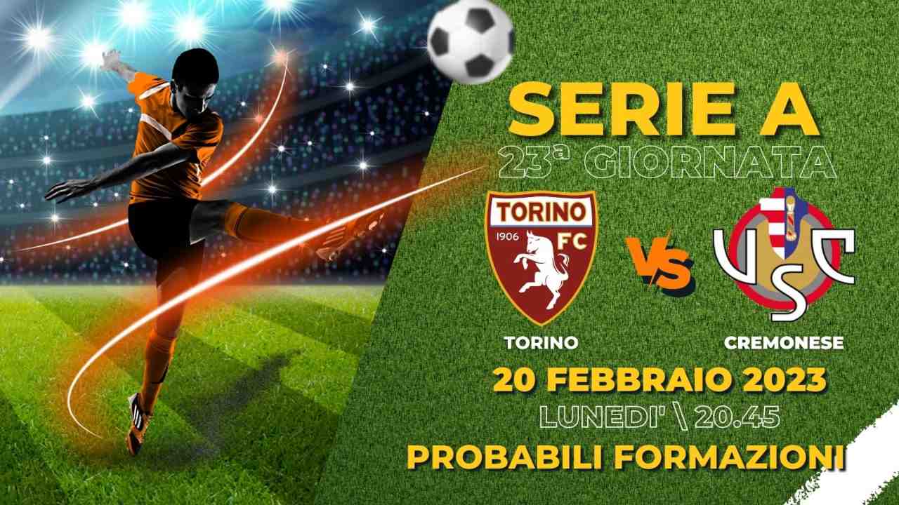 Torino Cremonese probabili formazioni fantacalcio