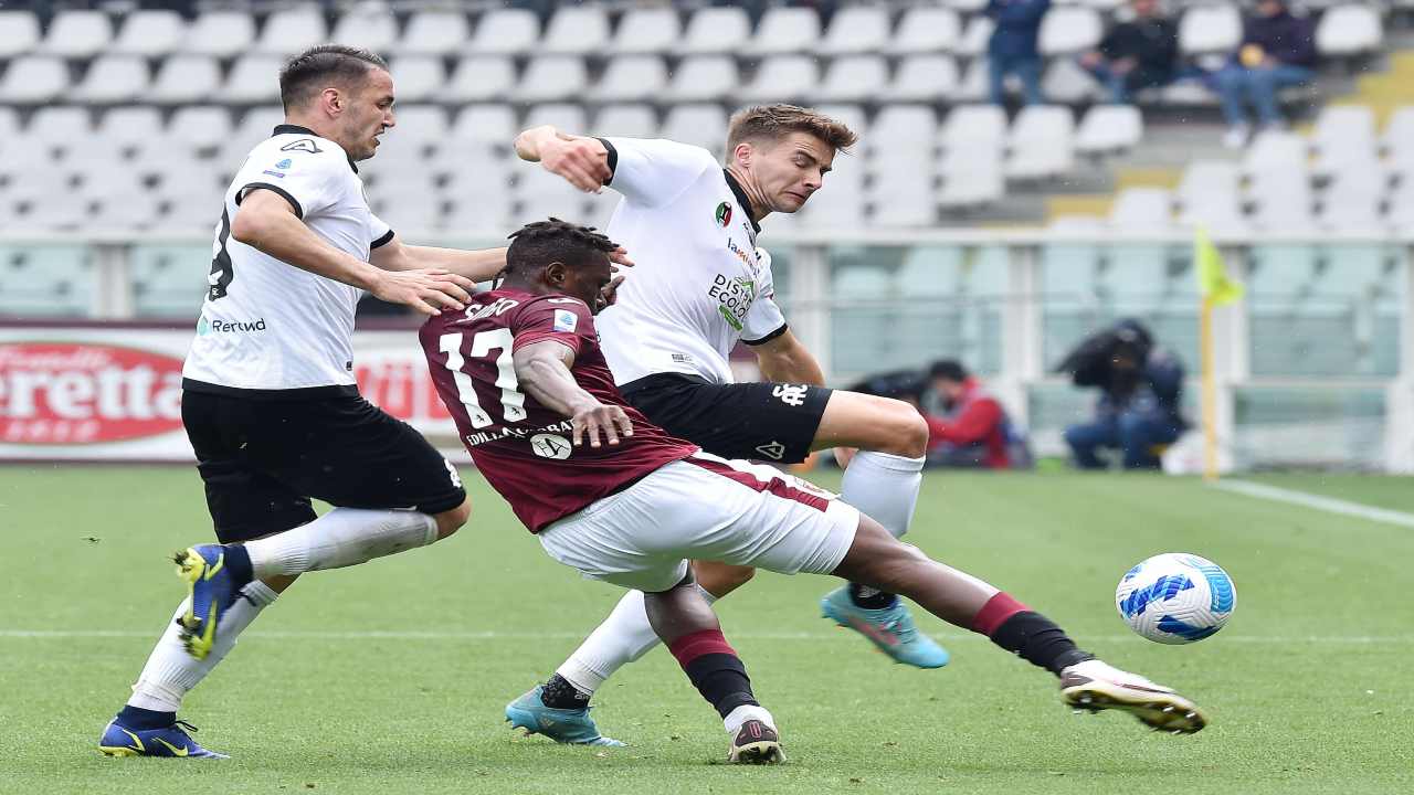 Torino-Spezia pagelle tabellino