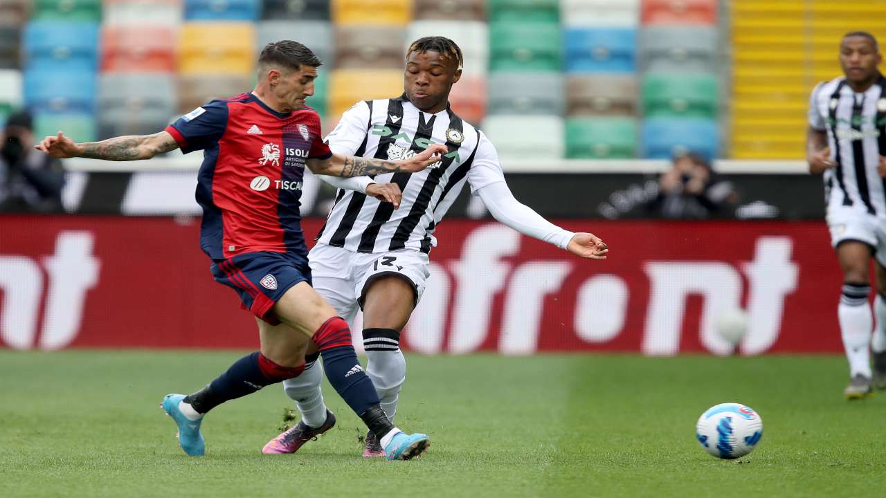 Udinese-Cagliari pagelle tabellino