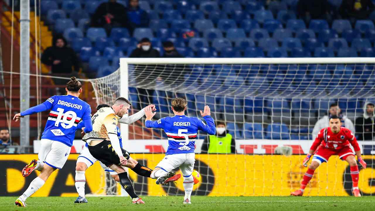 Venezia-Sampdoria dove vederla info tv probabili formazioni