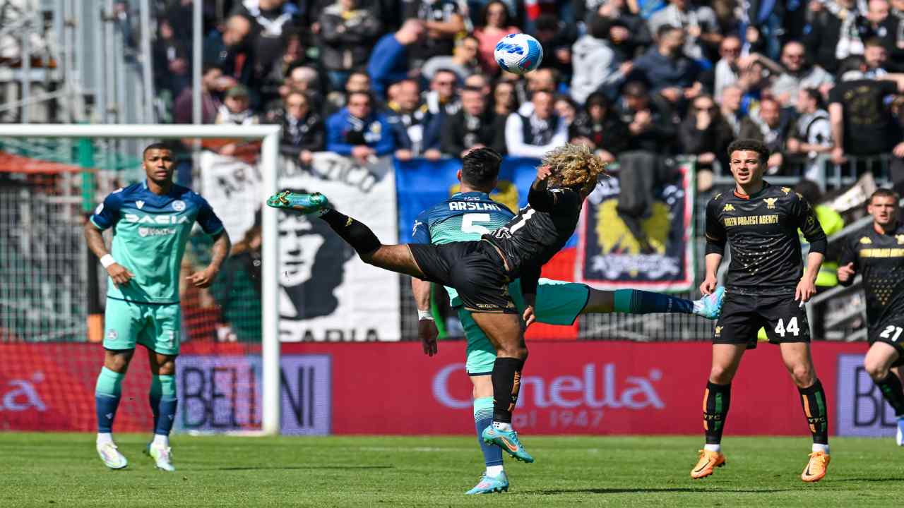 Venezia-Udinese pagelle tabellino