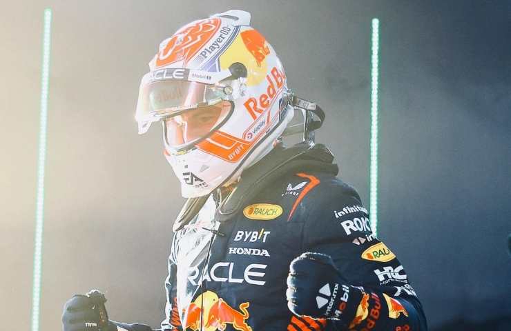  Max Verstappen scivola al terzo posto